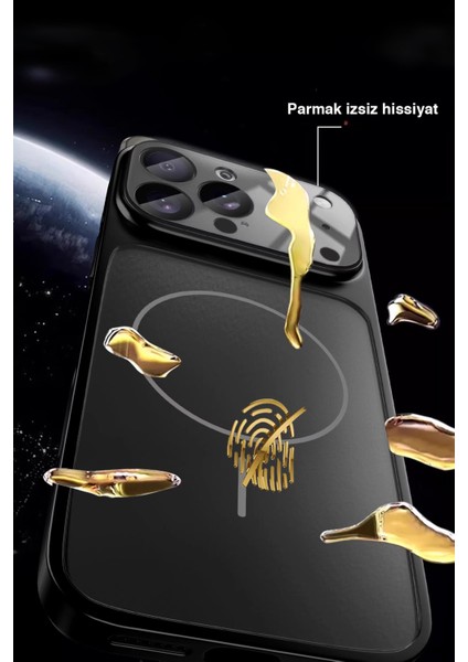 iPhone 13 Pro Max Uyumlu 17 Pro Max Görünüme Çeviren Kamera Koruma Magsafe Kılıf indirimleri