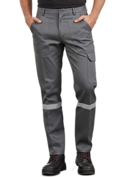 16/12 Gabardin Yazlık Iş Pantolonu Gri