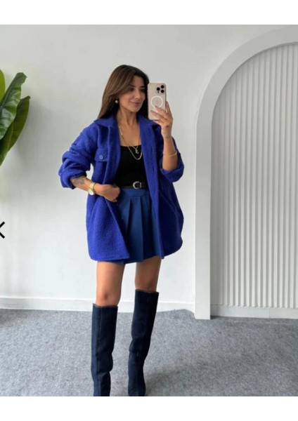 Kıvırcık Keten Ceket