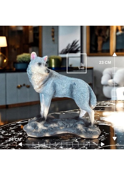 Vigour Kurt Heykeli Biblo, Dekoratif Masa Üstü Obje, Ev ve Ofis Aksesuarı Yeni Iş Hediyesi Gelenek