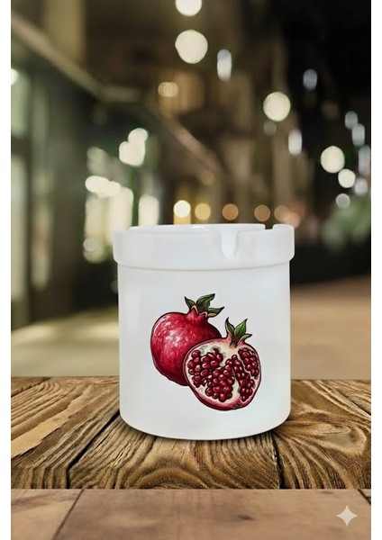 "nar" Tasarımlı Kokusuz At Söndür Porselen Küllük