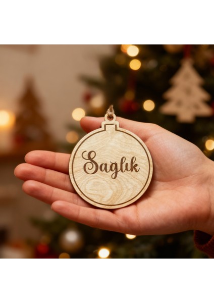 Bakgelal Ahşap Yılbaşı Ağacı Dilek Süsü Seti 5’li | Aşk, Sağlık, Para, Şans, Huzur Temalı Doğal Ahşap Yeni Yıl Ağaç Süsü fiyatları