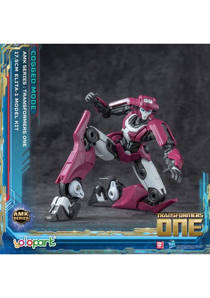 Transformers Elita-1 Başlangıç Rise Of The Beasts Amk Series Model Kit Parçalı Figür 17.5 cm