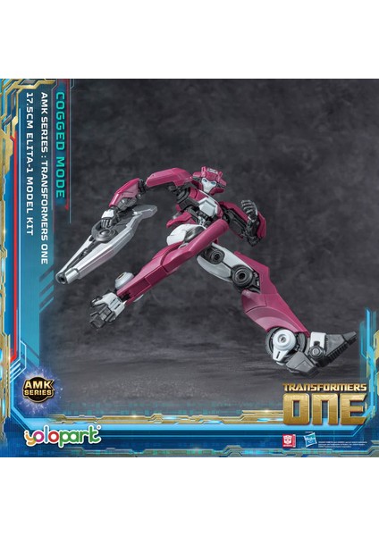 Transformers Elita-1 Başlangıç Rise Of The Beasts Amk Series Model Kit Parçalı Figür 17.5 cm