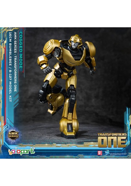 Transformers One Bumblebee Cogged Mode Amk Series Model Kit Parçalı Figür 16 cm