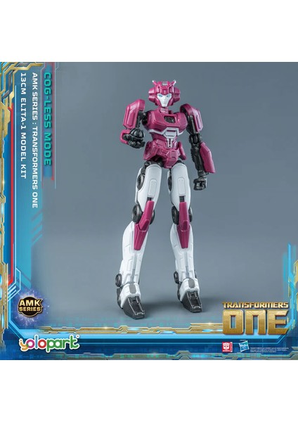 Transformers One Amk Series (Cog-Less Mode) M8 Elita-1 Model Kit Parçalı Figür 13 cm fırsatları