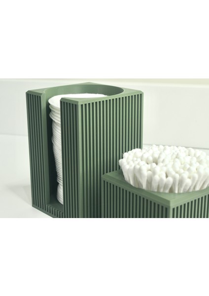 Set Organizer Da Bagno ve Coste Verticali – Porta Dischetti ve Bastoncini Cotone modelleri