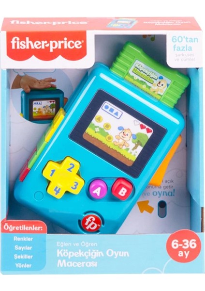 Bfs Nessiworld HBC91 Fisher-Price® Eğlen ve Öğren Köpekçiğin Oyun Macerası, Türkçe / +6 Ay