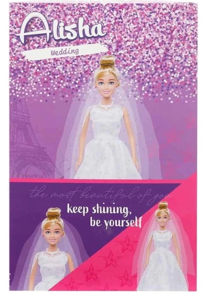 Bfs 3381 Sun-Rst-Sıs-Gelinlikli Manken Bebek Alisha 29 cm - Sunman fırsatları