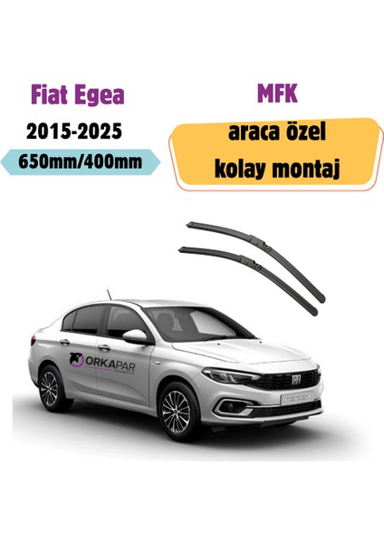 Fiat Egea Muz Silecek Takımı (2015-2025) Orkapar