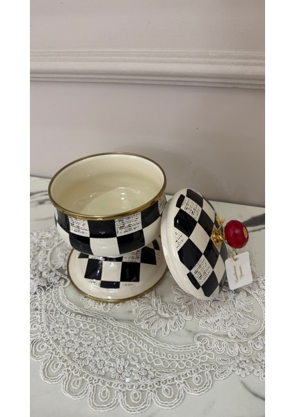 Dama Desenli Ayaklı Şekerlik (Elite Class) indirimleri