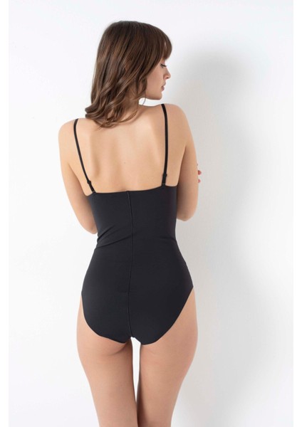 Mikro Kumaş Göğüs Altı Yapıştırma Paçaları Silikon Bantlı Alttan Kancalı Sıkı Badi Siyah Korse fiyatları