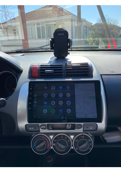 Honda Jazz 2002-08 9" Uyumlu Android Multimedia Gerçek 4/64 Kablosuz Carplay Geri Görüş Kameralı modelleri