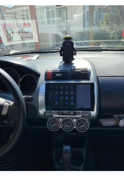 Honda Jazz 2002-08 9" Uyumlu Android Multimedia Gerçek 4/64 Kablosuz Carplay Geri Görüş Kameralı fırsatları