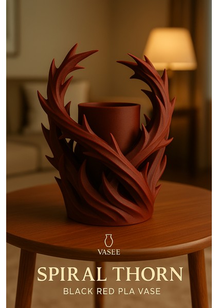 Dünyevi Tarz Için Kök Şekilli Vazo Sanat Düzenleyicisi