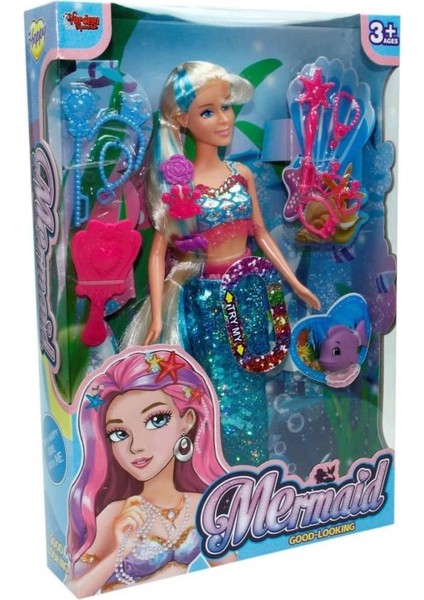 Bfs WG-66777 Kutulu 29CM Aksesuarlı Deniz Kızı - Vardem Oyuncak modelleri