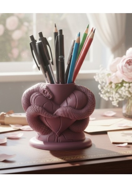 Yılan Kalpli Masa Düzenleyici