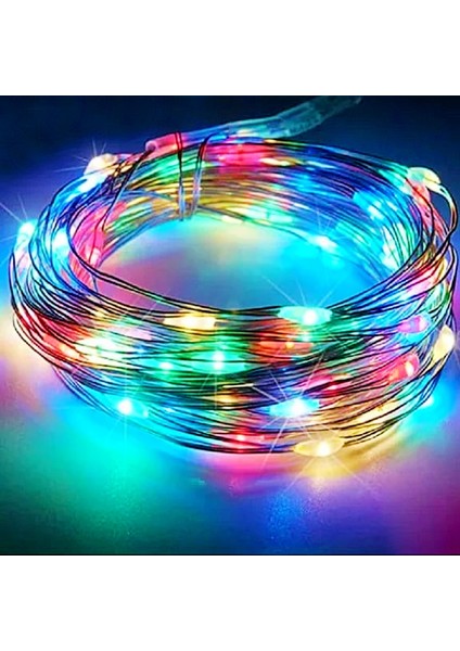 Ledlight 3 mt 2 Pilli Renkli Peri LED Işık