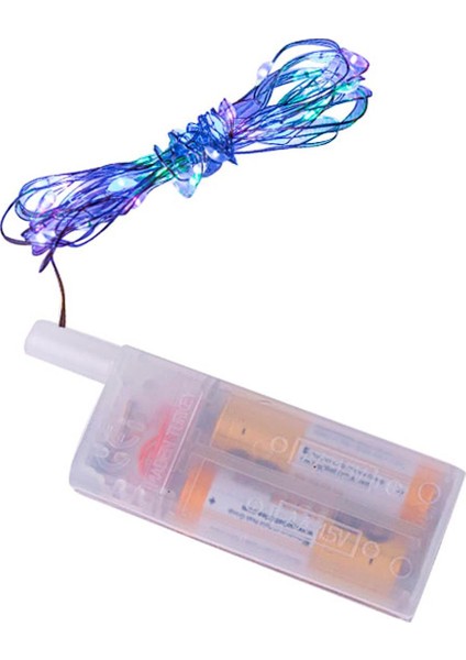 Ledlight 3 mt 2 Pilli Renkli Peri LED Işık fırsatları