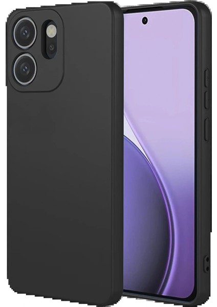 Oppo Reno 14F First Silikon - Siyah