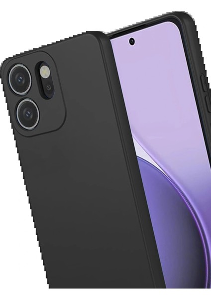 Oppo Reno 14F First Silikon - Siyah modelleri