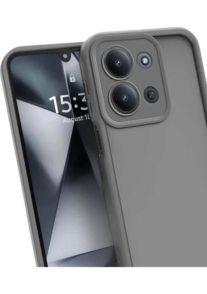 Xiaomi Redmi 15C 4g Viera Silikon - Gri modelleri