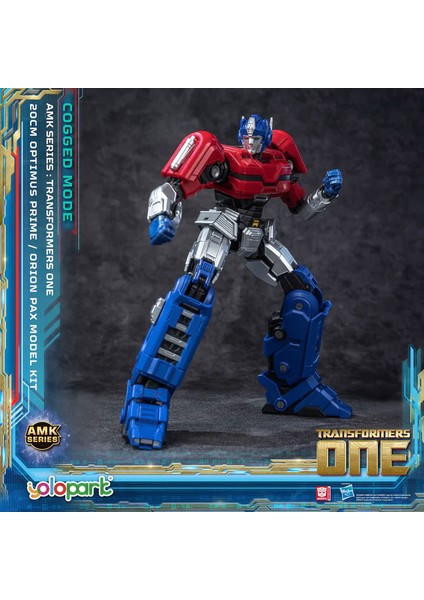 Transformers Orion Pax Optimus Prime Cogged Mode Başlangıç Model Kit Parçalı Figür 20 cm fırsatları