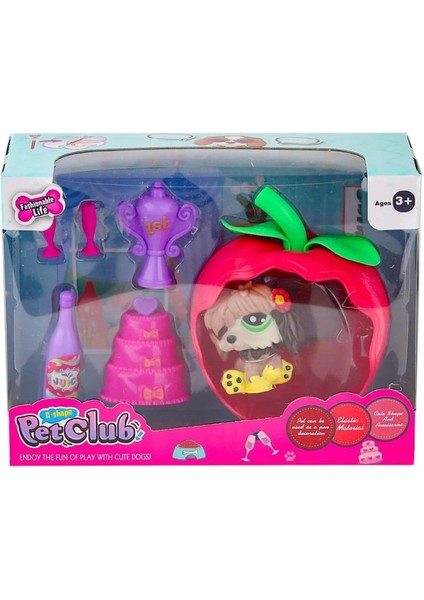 Bfs KZL-CL2103 1-4 elmalı Pet Star Oyun Seti -Kızılkaya Oyuncak