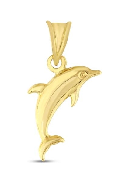 14 Ayar Yunus Altın Kolye Ucu