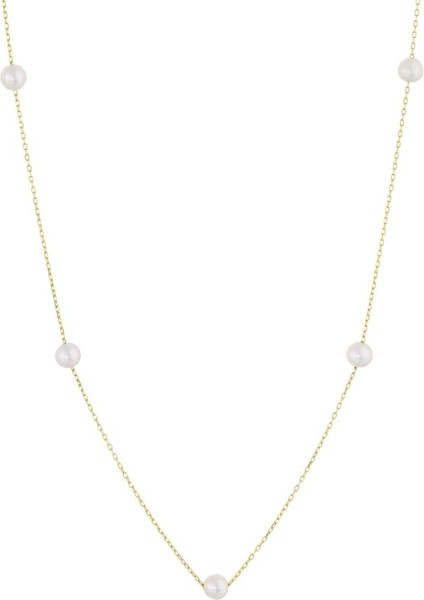 14 Ayar Incili Altın Kolye fiyatları