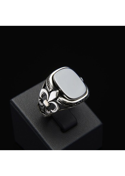 714A Siyah Zirkon Gümüş Yüzük fiyatları