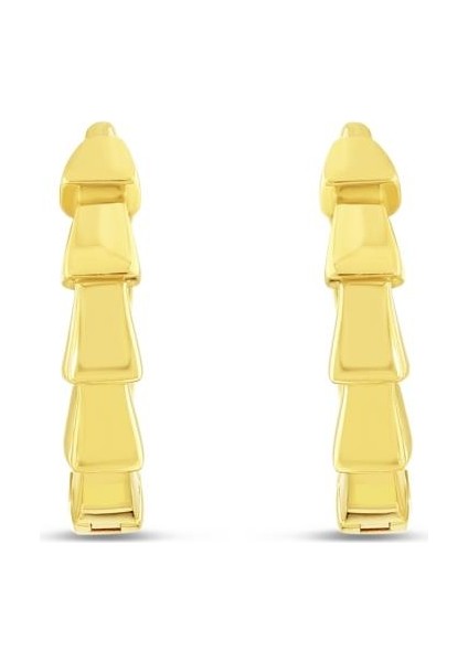 14 Ayar Albero Tasarım Halka Altın Küpe fiyatları