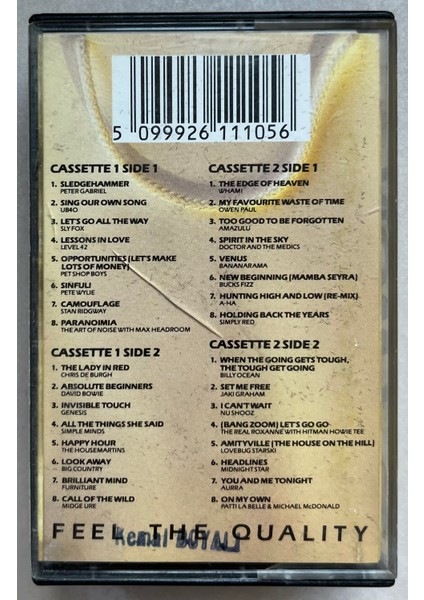 Now 7 32 Top Chart Hits Çift Kaset (Orijinal Dönem Baskı Kaset) fiyatları