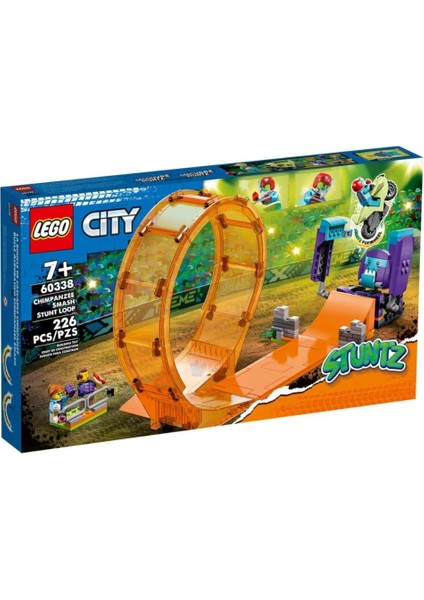 Bfs Nessiworld 60338 LEGO City - Şempanze Yumruğu Gösteri Çemberi 226 Parça +7 Yaş