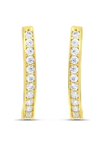 14 Ayar Coquette Tasarım Halka Altın Küpe fiyatları