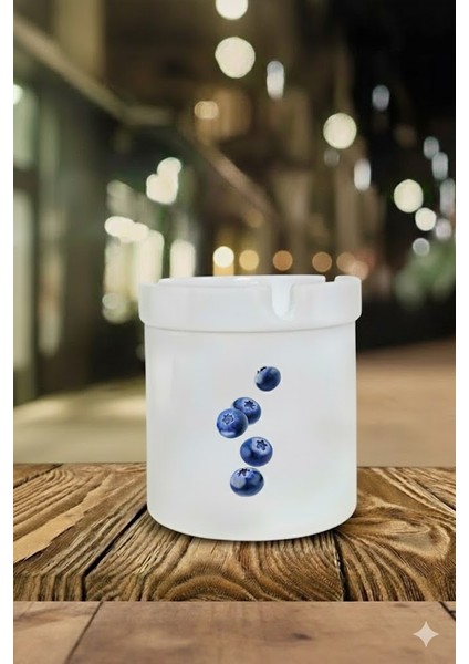 "yaban Mersini"tasarımlı Kokusuz At Söndür Porselen Küllük