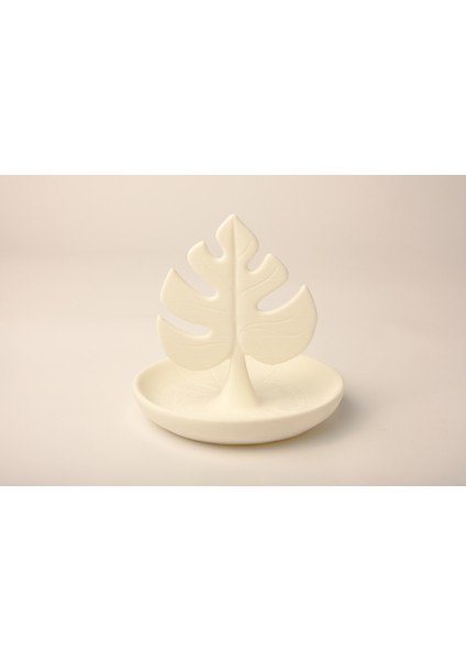 Monstera Yaprak Takı Tepsisi – Botanik Dekoratif Organizatör fiyatları