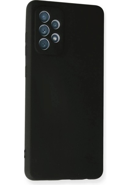 Samsung Galaxy A72 Kılıf Nano Içi Kadife Silikon - Siyah fiyatları