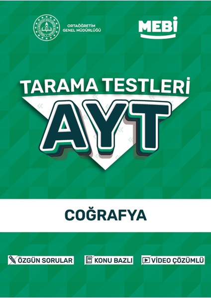 Ayt Tarama Testleri Tüm Dersler (Meb) fırsatları