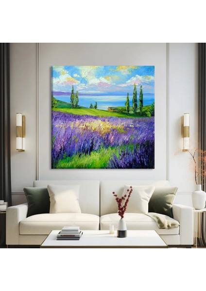 Lavanta Rüyası Kanvas Tablo