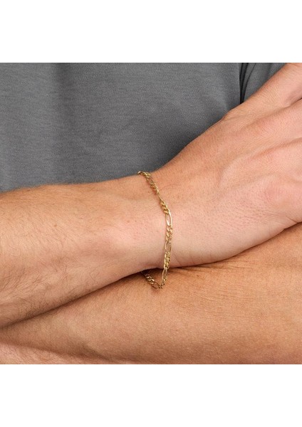 Erkek Figaro Zincir Bileklik