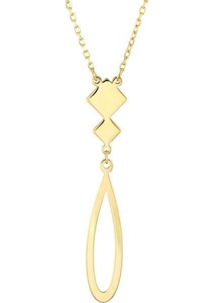 14 Ayar Pesca Tasarım Altın Kolye fiyatları