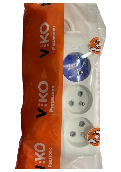 Panasonic Üçlü Kablolu Ups 2m