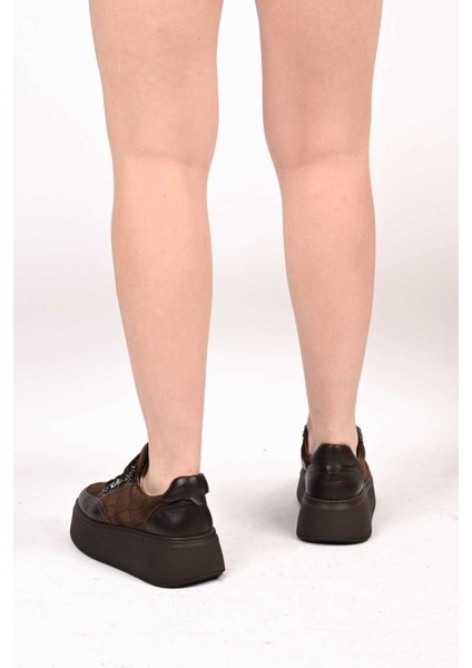 Bağcıklı Poli Taban Hakiki Deri Sneaker 334-7877-49 Kadın Ayakkabı modelleri