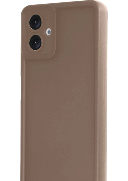 Samsung Galaxy A07 Viera Silikon - Kahverengi