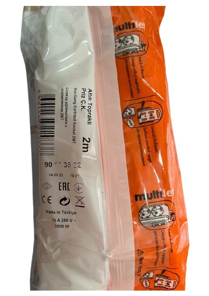 Panasonic Altı Topraklı Priz 2m 16A250V-3500W fiyatları