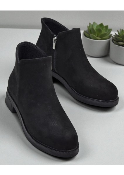 4571 Kaymaz Taban Fermuarlı Bağcıklı Günlük Kadın Bot Postal Kadın Bot