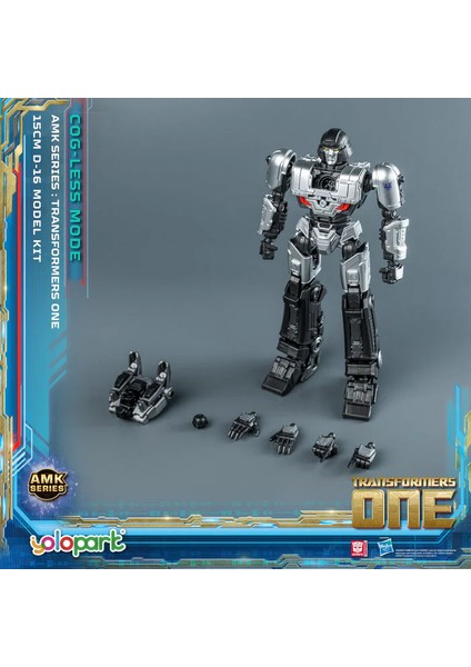 Transformers Megatron Başlangıç Rise Of The Beasts Amk Series Model Kit Parçalı Figür 16 cm