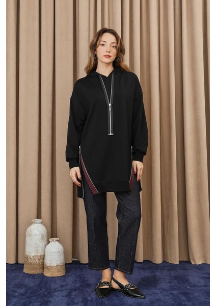 Kadın Fermuar Detaylı Tunik - 10731TUN fırsatları