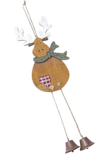 Rengarenk Ahşap Geyik Süs DH03-12 modelleri